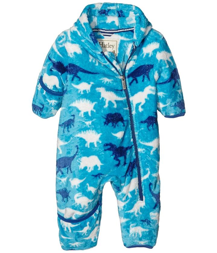 Hatley Kids - Silhouette Dinos Fuzzy Fleece Bundler