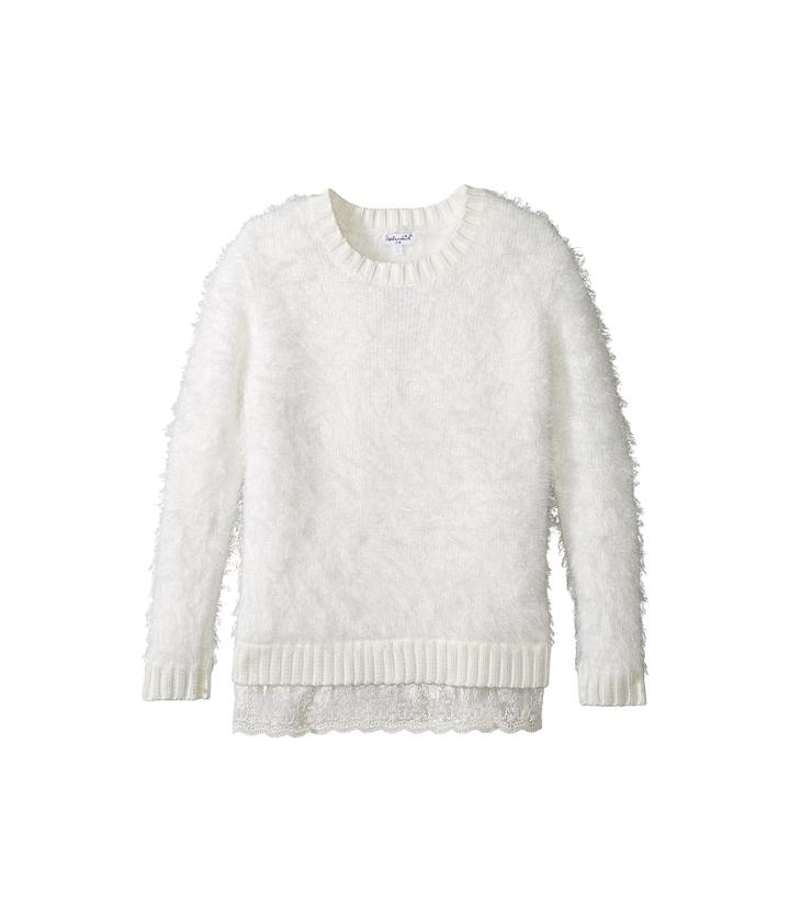 Splendid Littles - Sweater Tunic With Lace