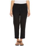 Nydj Petite - Petite Hidden Drawstring Linen Pant