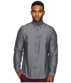 Ben Sherman - Long Sleeve Herringbone Donegal Woven Shirt