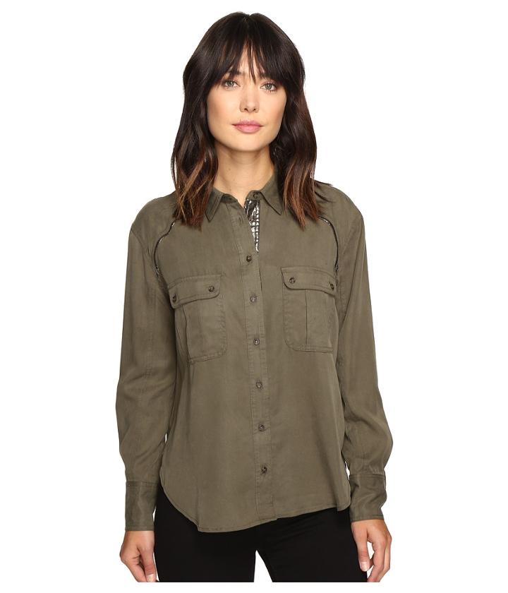 Free People - Off Campus Button Down