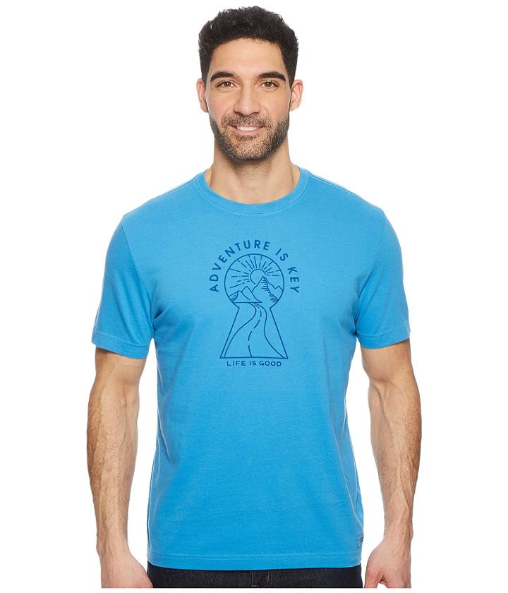 Life Is Good - Adventure Is Key Crusher Tee