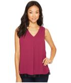 B Collection By Bobeau - Grace Lace Layer Tank Top