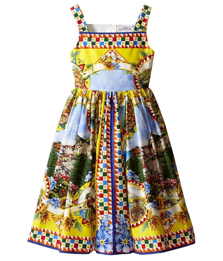 Dolce &amp; Gabbana Kids - Printed Dress