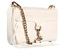 Rebecca Minkoff - Mini M.A.C. Clutch with Gold (White) - Bags and Luggage