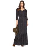 Jack By Bb Dakota - Sibyl Printed Rayon Crepe Maxi Dress