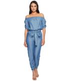 Michael Michael Kors - Off Shoulder Jumpsuit