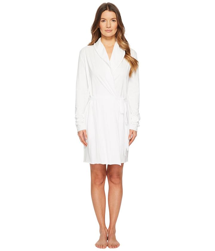 Skin - Double Layer Wrap Robe 34 Length