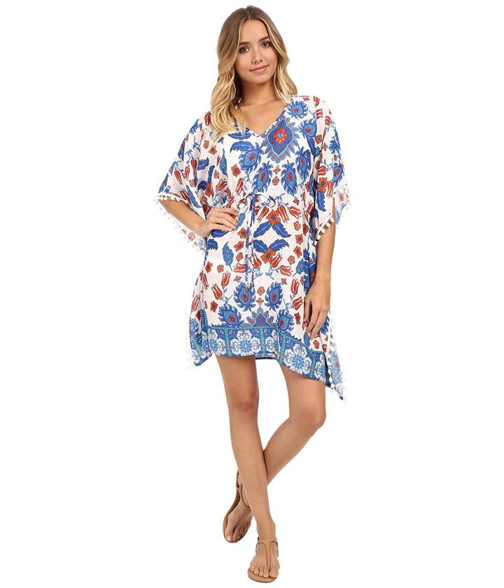 Saha - Vesta Kaftan With Tassels Cover-up
