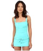 Bleu Rod Beattie - Gilt Trip Skirted Floating Underwire Mio One-piece
