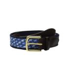 Vineyard Vines - Kentucky Derby Horse Race Canvas Club Belt