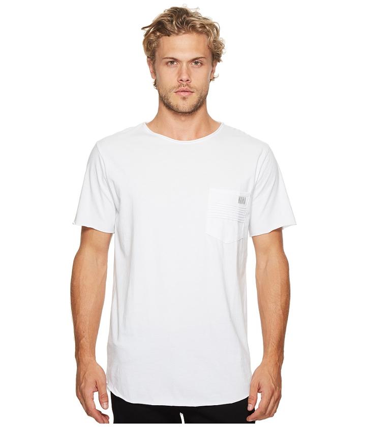 Nana Judy - Reed T-shirt With Moto Pocket Detail Embroidery