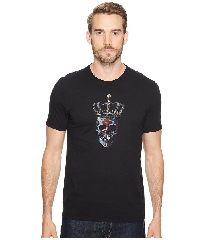 John Varvatos Star U.s.a. - Crowned Skull Graphic Tee