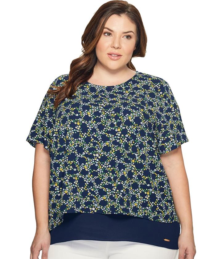 Michael Michael Kors - Plus Size Hayden Cut Out Top