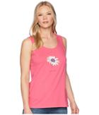 Life Is Good - Beautiful Daisy Sleeveless Crusher Tee