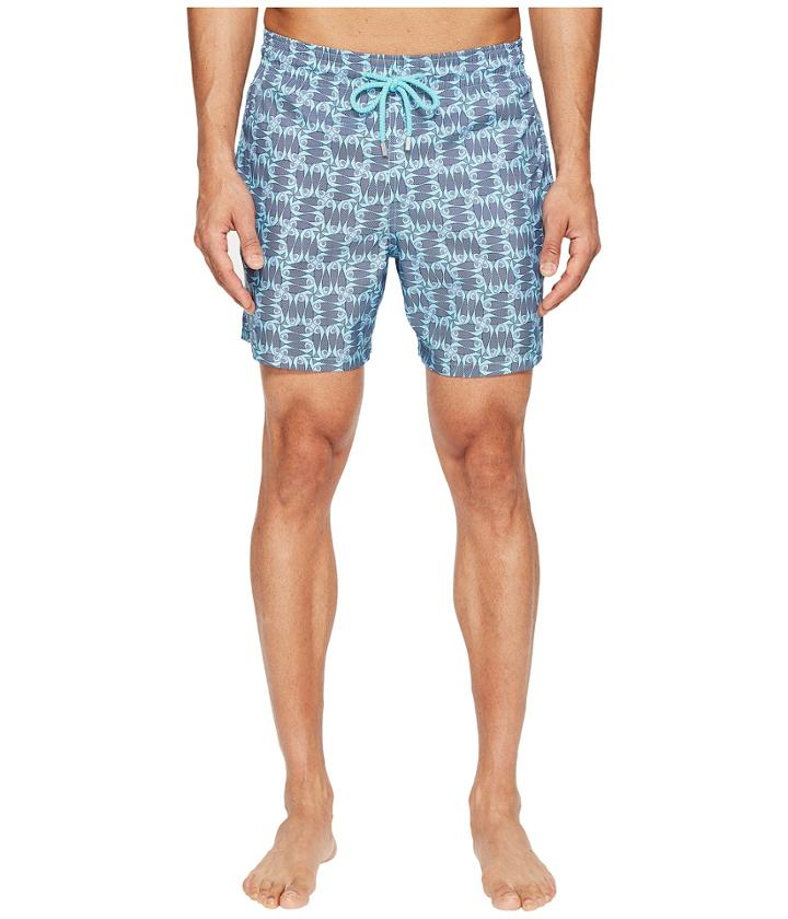 Vilebrequin - Mahina Sashimi Check Fishes Packable Swim Trunk