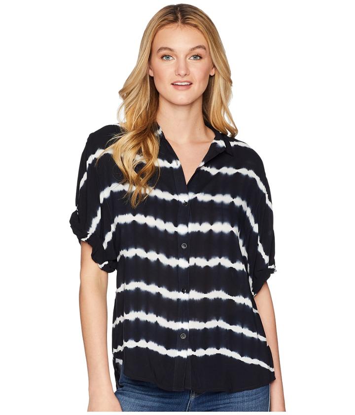 Splendid - Boyfriend Short Sleeve Shirt