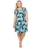 Michael Michael Kors - Plus Size Springtime Floral Dress