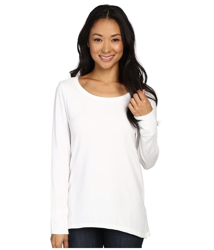 Dylan By True Grit - Luxe Suede Knit Vintage Crew Tee