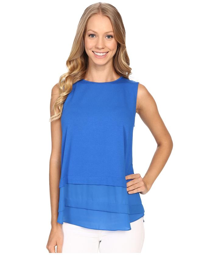 Vince Camuto - Sleeveless Layered Top