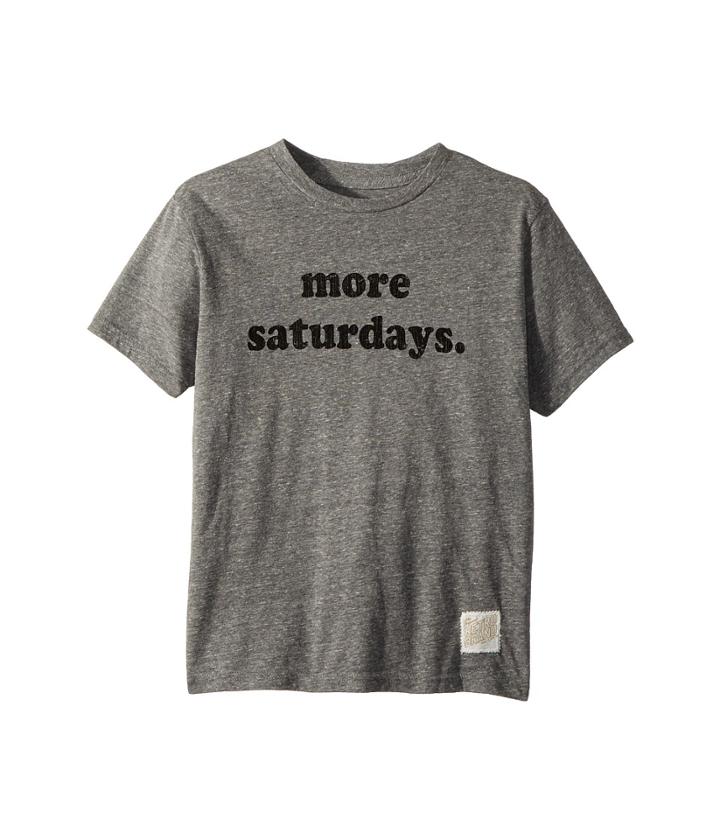 The Original Retro Brand Kids - More Saturdays Tri-blend Short Sleeve Tee