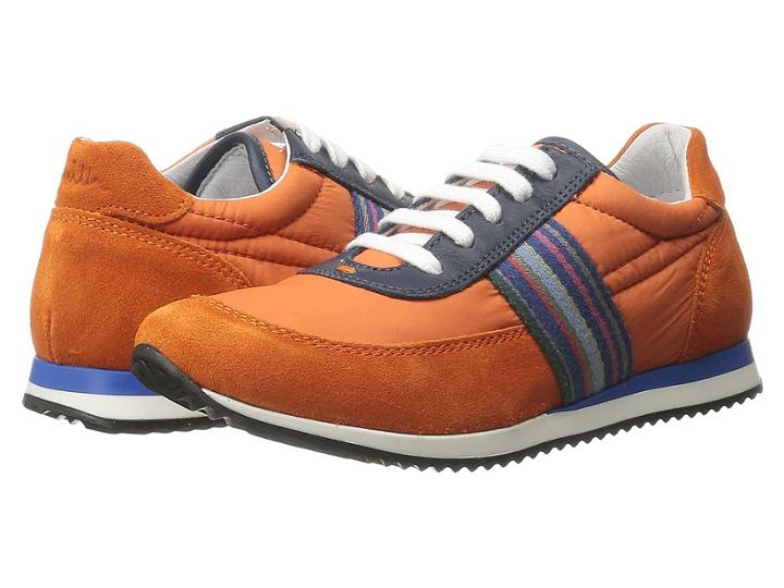 Paul Smith Junior - Blue/orange Sneakers