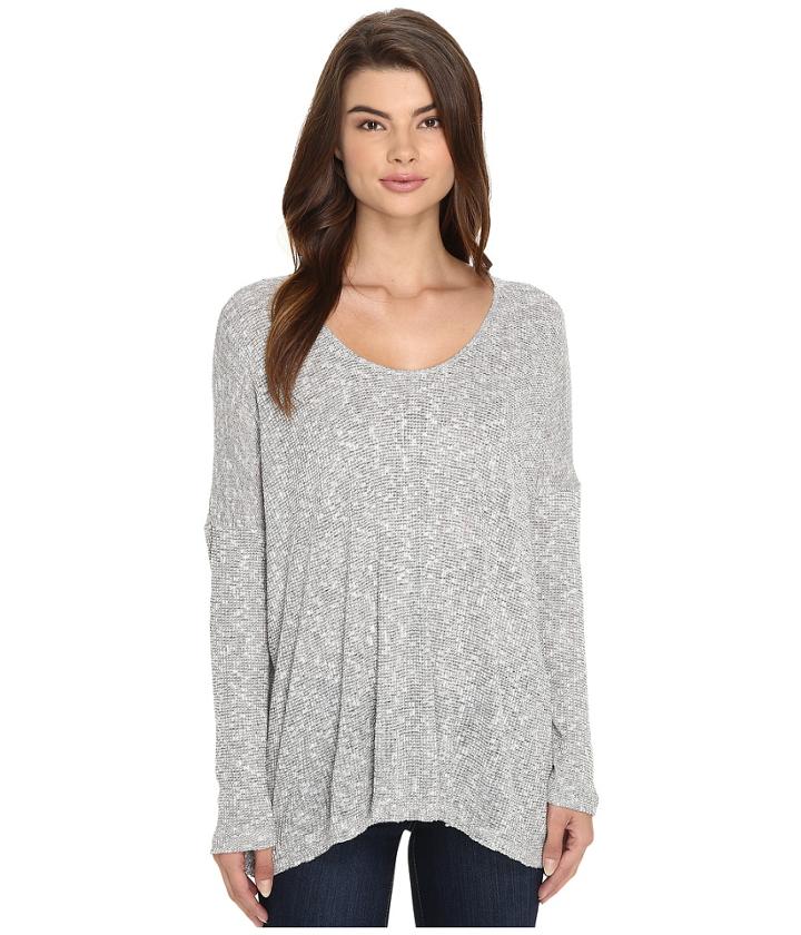 Culture Phit - Zula Round Neck Waffle Top
