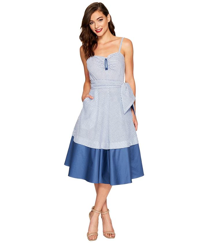 Unique Vintage - Lonestar Swing Dress