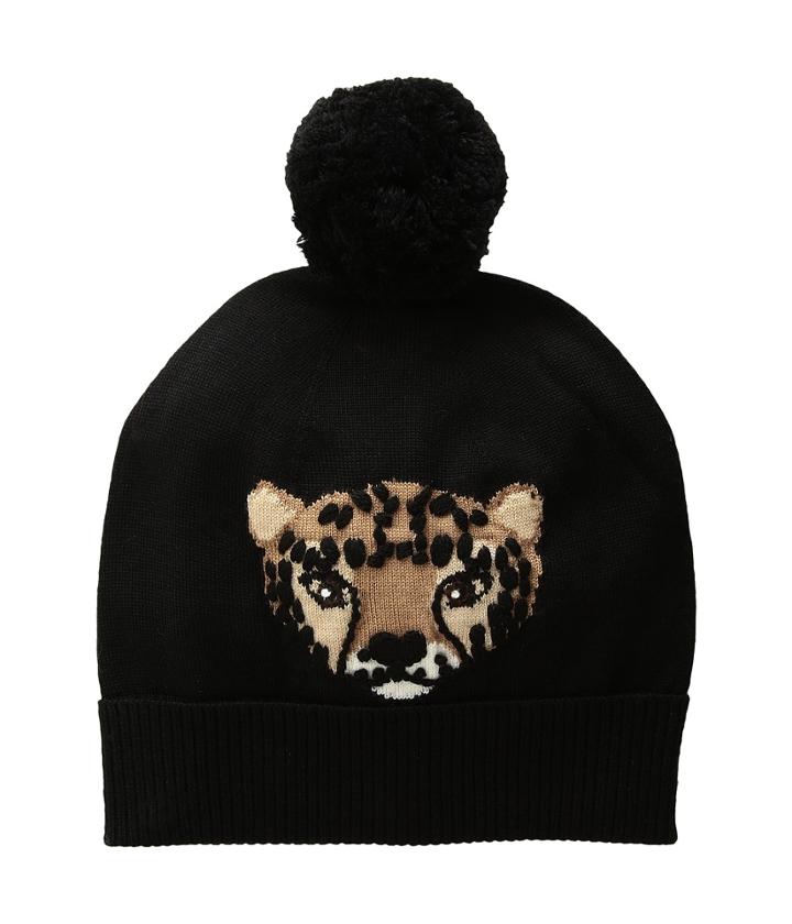 Kate Spade New York - Cheetah Intarsia Beanie