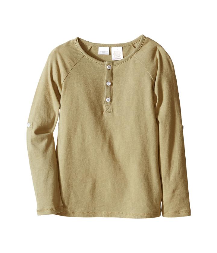 Kardashian Kids - Henley With Roll Up Sleeve