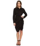 Catherine Catherine Malandrino - Sloan Shirtdress With Twisted Wrap Skirt