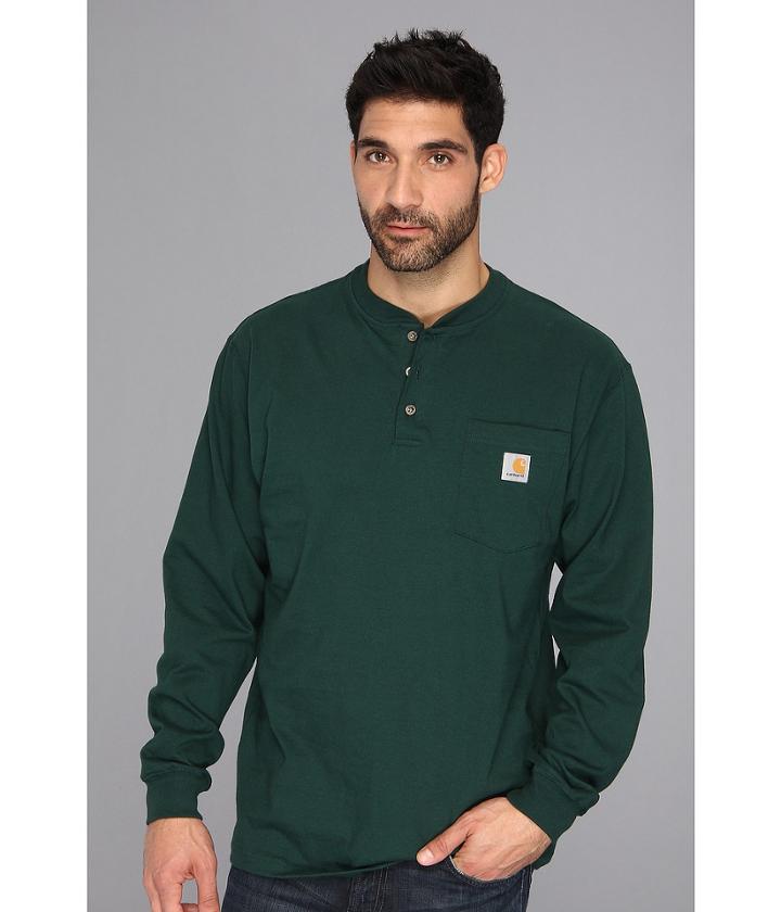 Carhartt - Big Tall Workwear Pocket L/s Henley