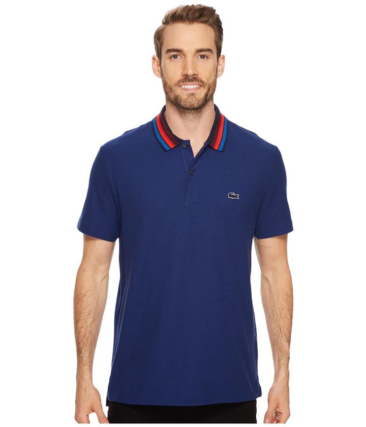 Lacoste - Holiday Short Sleeve Slubbed Pique Polo - Regular Fit