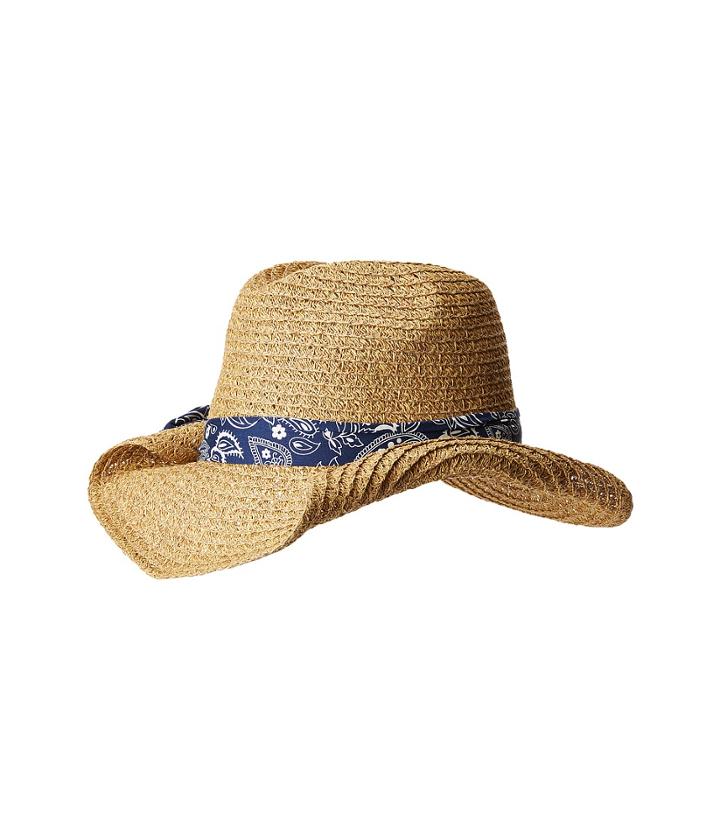 San Diego Hat Company - Pbc2451 Paper Cowboy W/ Bandana Print Band