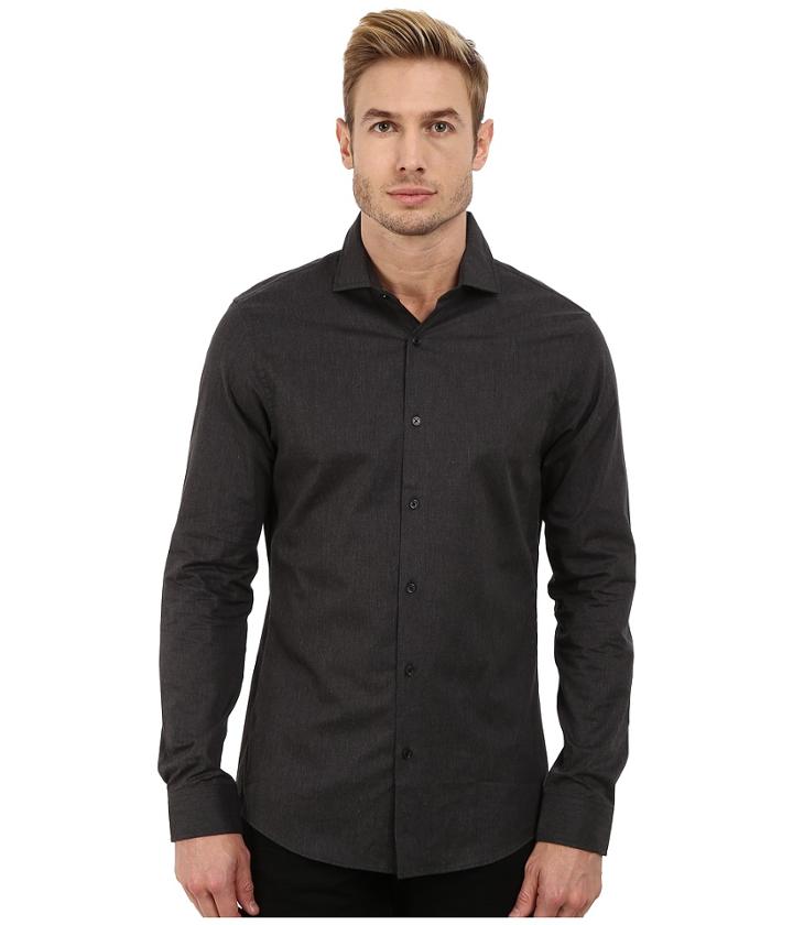 Michael Kors - Slim Twill Melange Shirt
