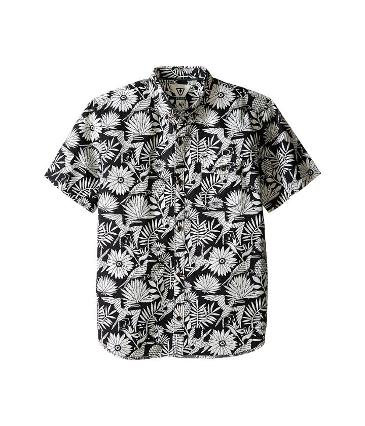 Vissla Kids - Aloha Amigo Reverse Printed Short Sleeve Slub Woven