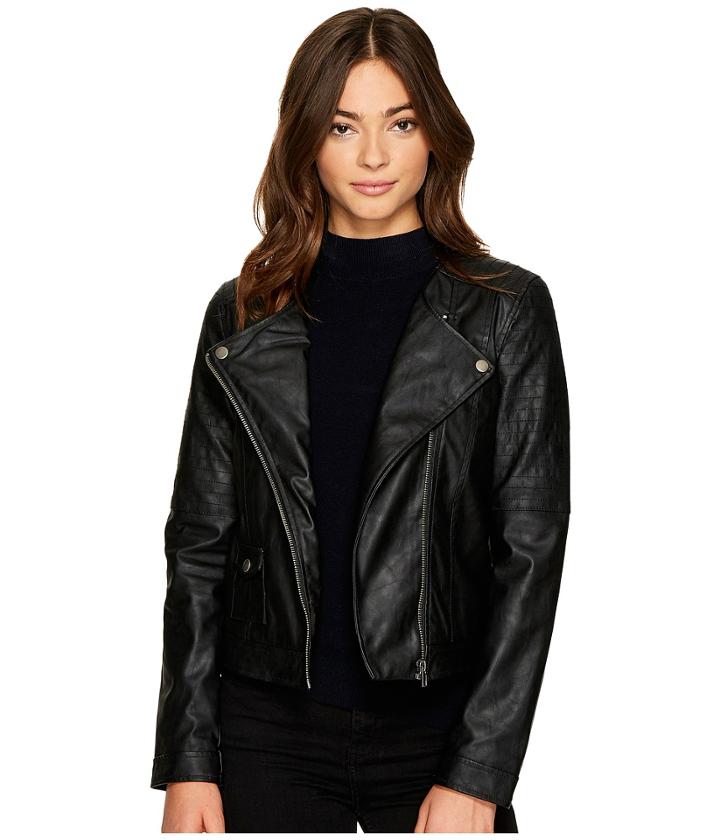 Jack By Bb Dakota - Louis Drapey Soft Pu Cropped Jacket