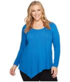 Karen Kane Plus - Plus Size Asymmetric Hem Sweater