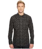 Rock And Roll Cowboy - Print Long Sleeve Snap B2s5715