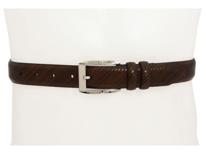 Johnston &amp; Murphy - Diagonal Scored Belt