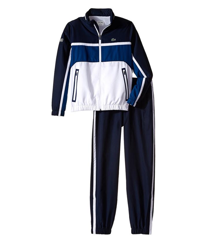 Lacoste Kids - Sport Taffeta Tracksuit With Packable Hood
