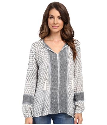 Dylan By True Grit - Chloe Chambray Blouse