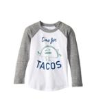 Chaser Kids - Long Sleeve Extra Soft Taco Time Raglan Tee
