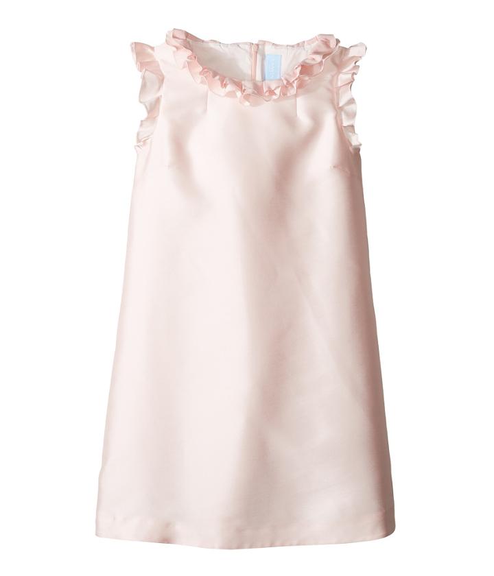 Lanvin Kids - Dress W/ Ruffle Collar Sleeve Detail