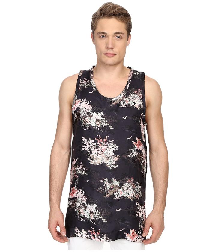 Marc Jacobs - Mellow Meadow Oversize Silk Tank Top