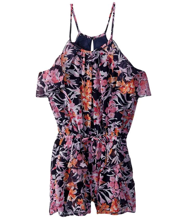 Ella Moss Girl - Ashley Printed Chiffon Romper