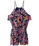 Ella Moss Girl - Ashley Printed Chiffon Romper