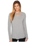 Ivanka Trump - Long Sleeve Knit Cut Out Tee