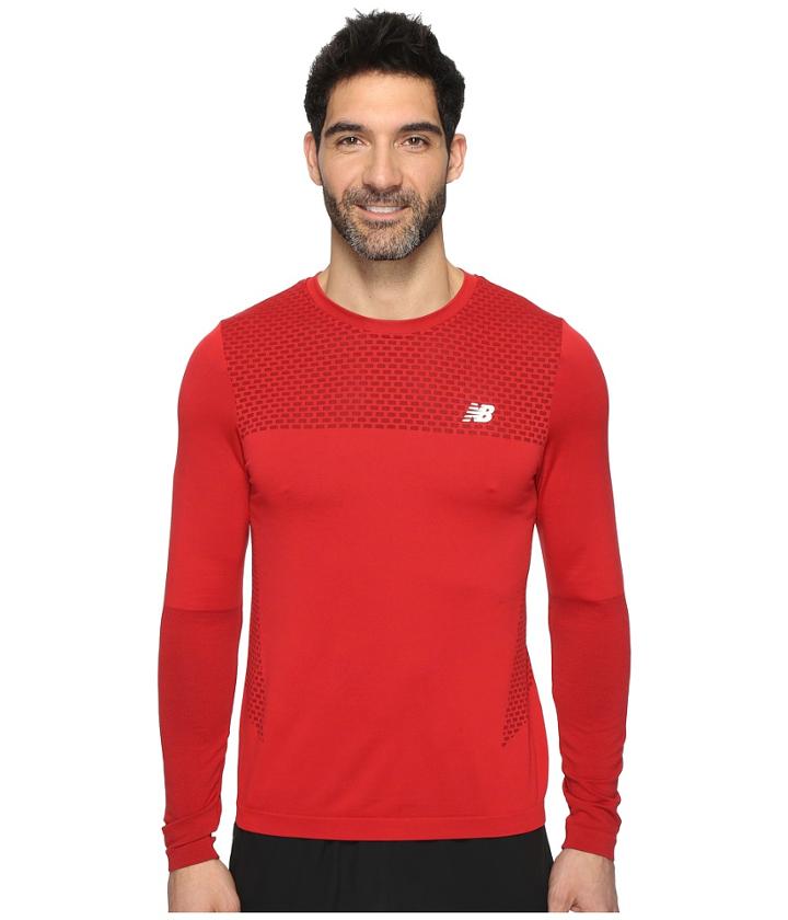 New Balance - M4m Seamless Long Sleeve Top