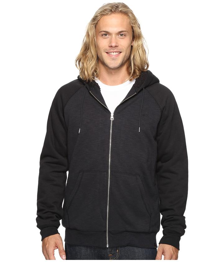Quiksilver - Block Outback Sherpa Zip Sweatshirt